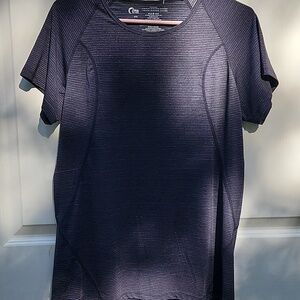 ZYIA Charcoal Competition Short Sleeve Tee Womens XXL Charcoal Grey